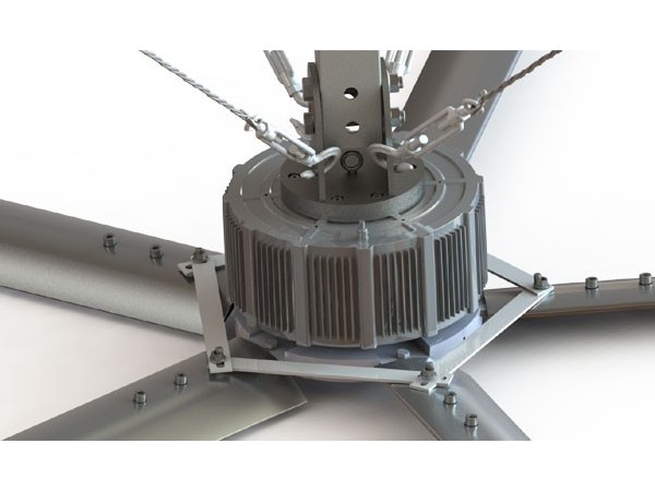 大型厂房车间为什么更适合安装工业大风扇